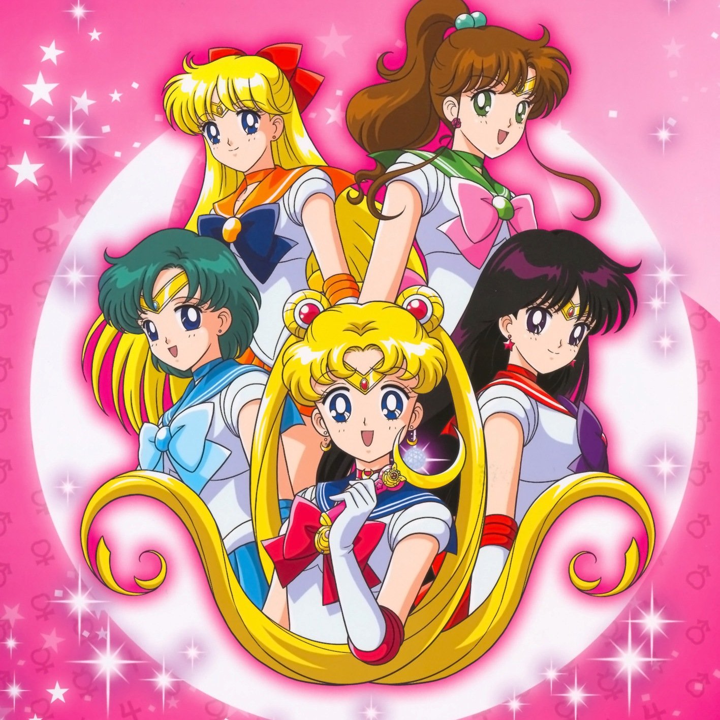 Sailor Moon Sailor Mercury Sailor Mars