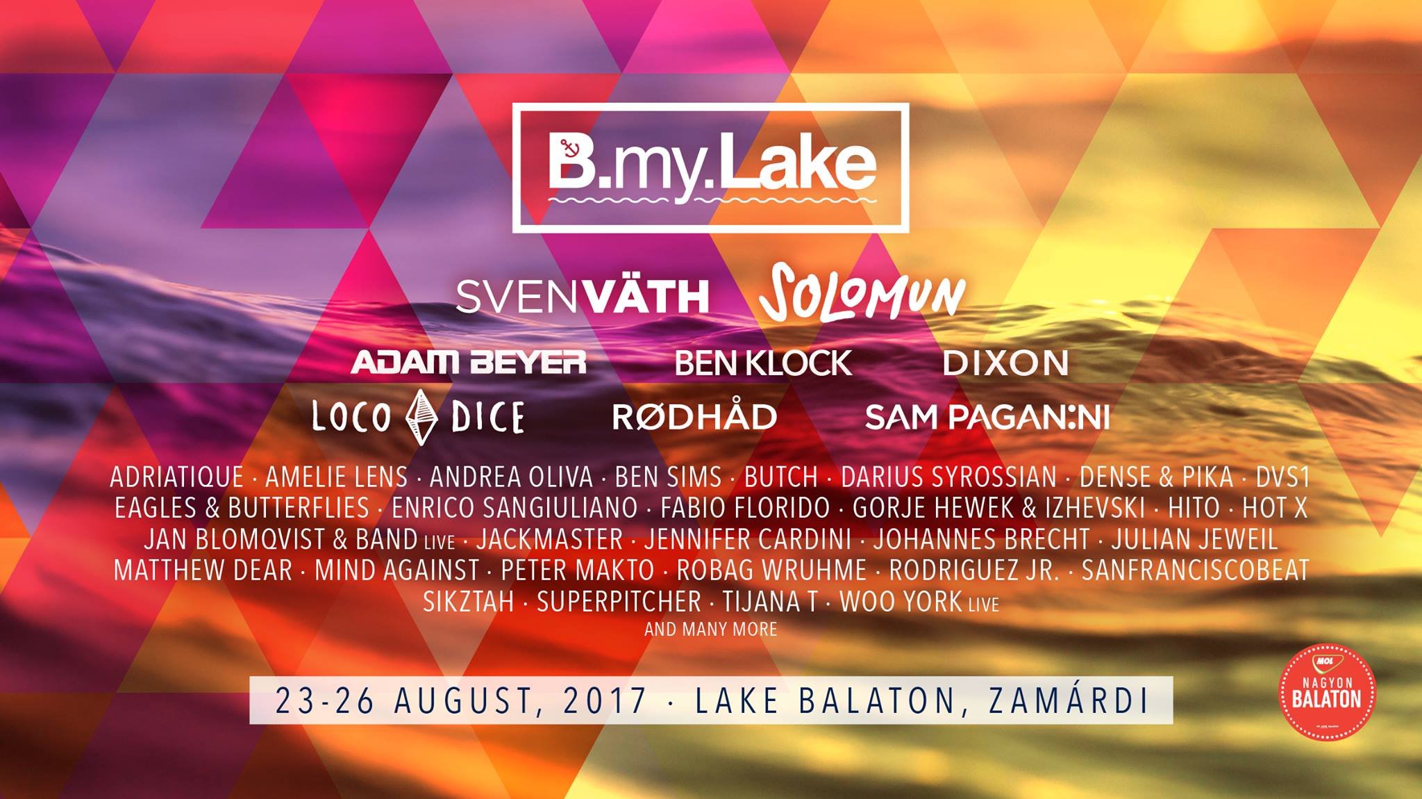 B.my.Lake 2017 at Lake Balaton (Zamárdi) on 23 Aug 2017 | Last.fm
