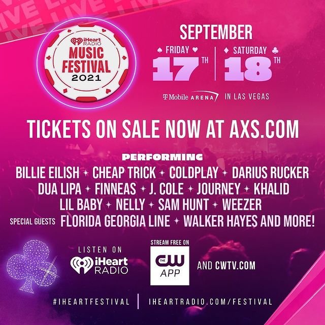 iHeartRadio Music Festival 2021 at T-Mobile Arena (Las Vegas, NV) on 17 Sep  2021 