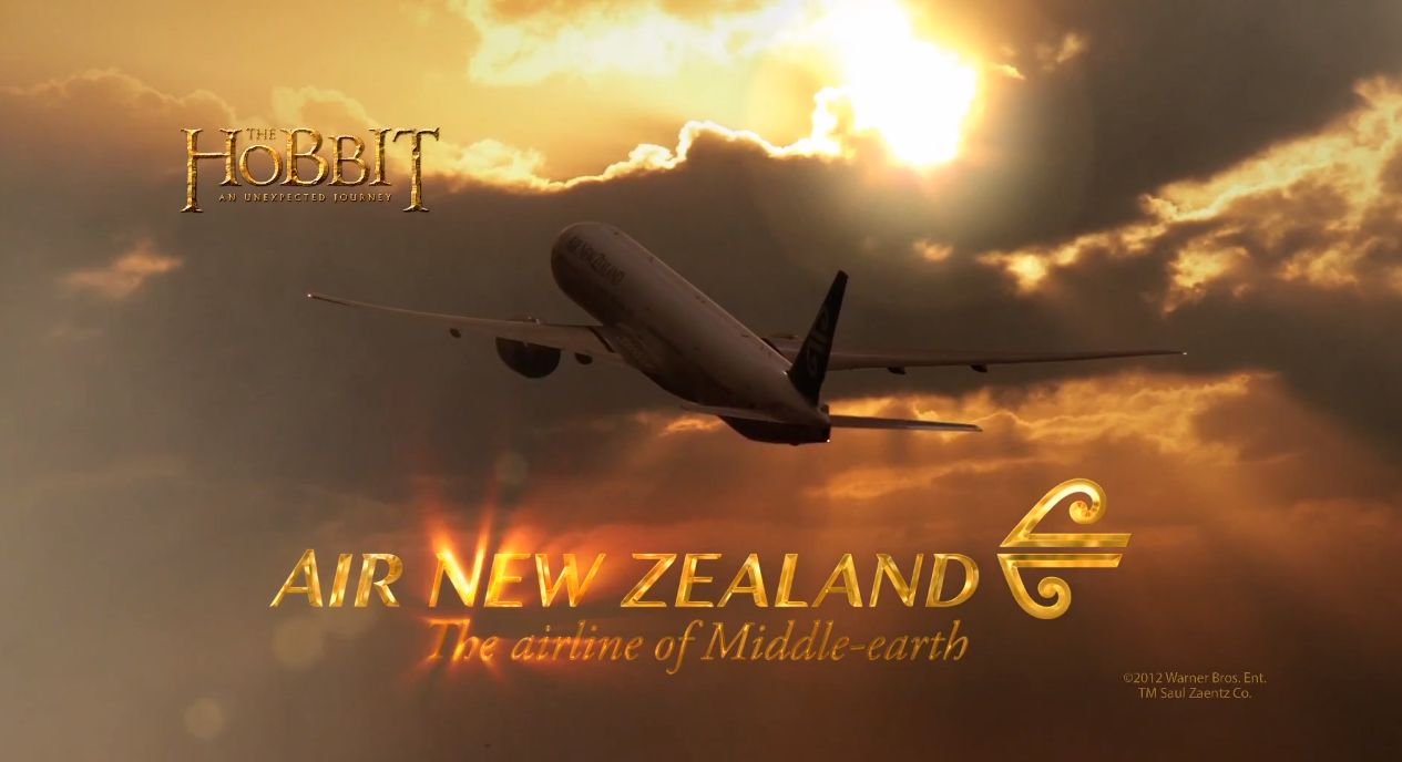 Over the air. Air new zealand реклама. air new zealand hobbit. air new zealand средиземье. air new zealand safety instruction.
