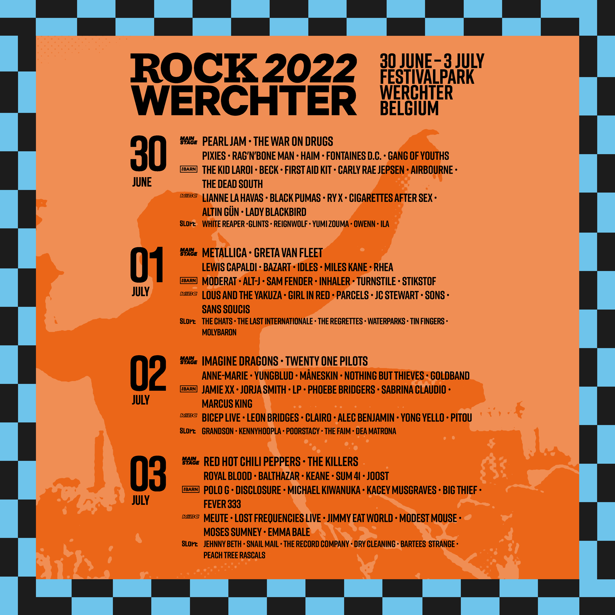Rock Werchter 2022 at Werchter (Werchter) on 30 Jun 2022 | Last.fm