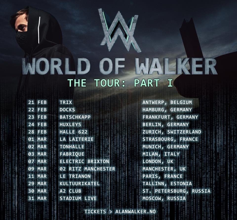 World of Walker The Tour: Part 1 at La Laiterie (Strasbourg) on 1 Mar 2018  | Last.fm