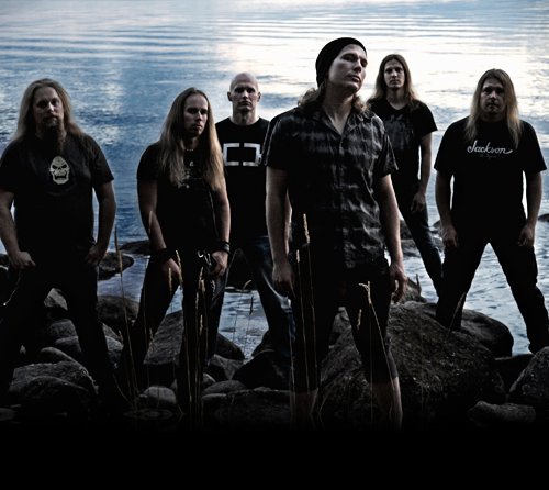 Omnium Gatherum members performing live