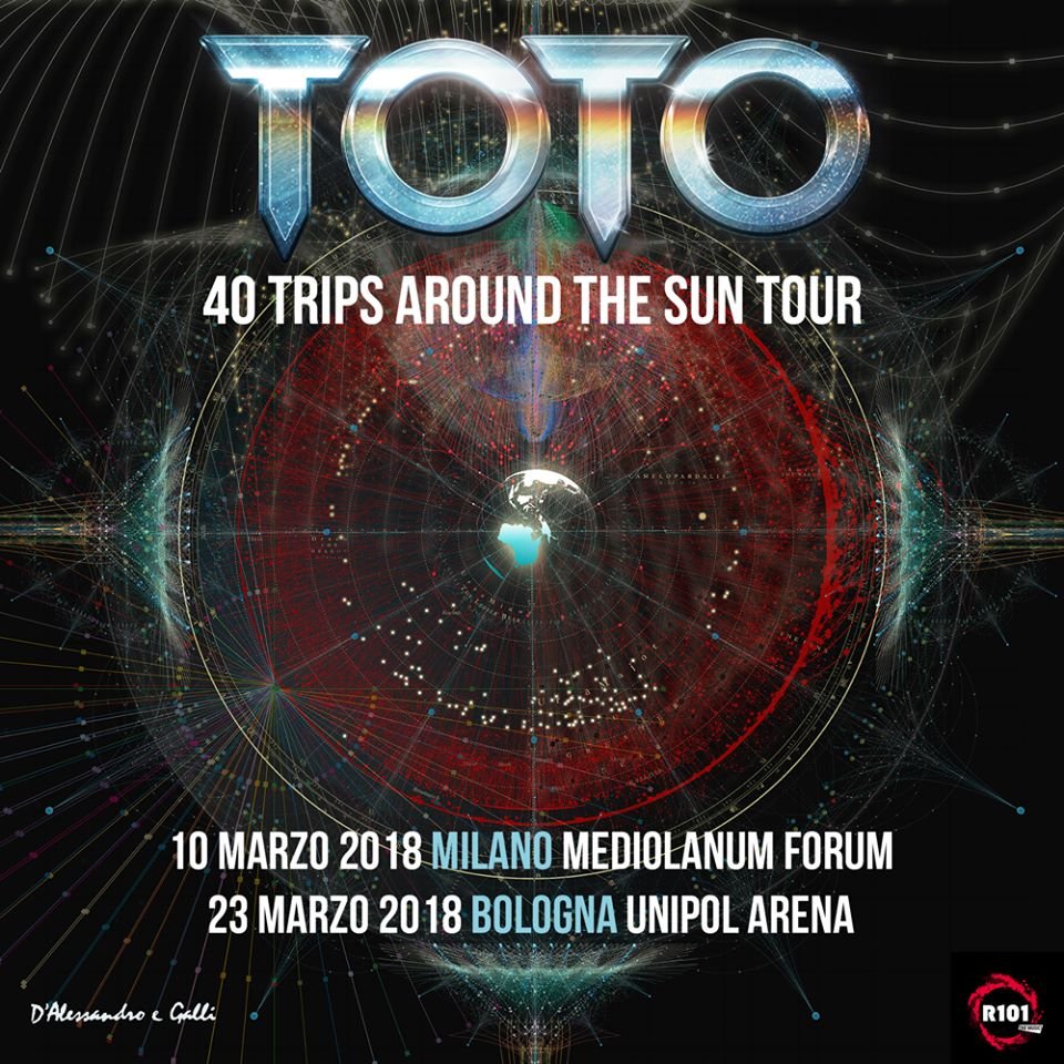 Toto - 40 Trips Around the Sun Tour at Mediolanum Forum (Assago, Milano) on  10 Mar 2018 | Last.fm
