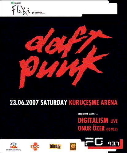Daft Punk Kuruçeşme Arena (İstanbul) mekanında 23 Haz 2007 tarihinde |  Last.fm