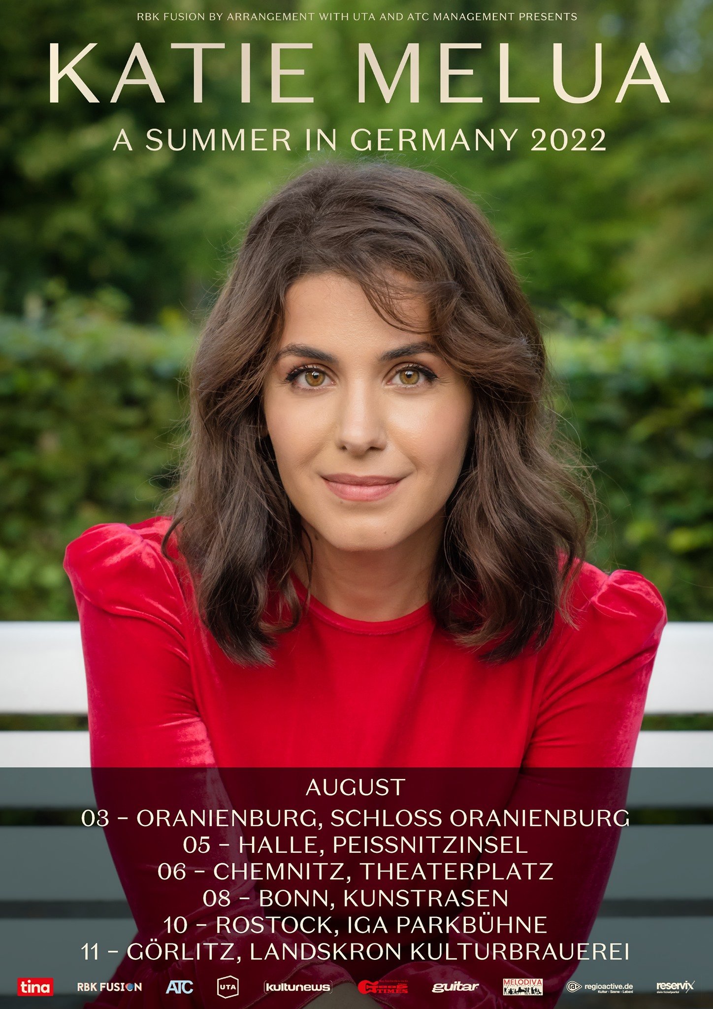 Katie Melua at Peissnitzinsel (Halle) on 5 Aug 2022 | Last.fm