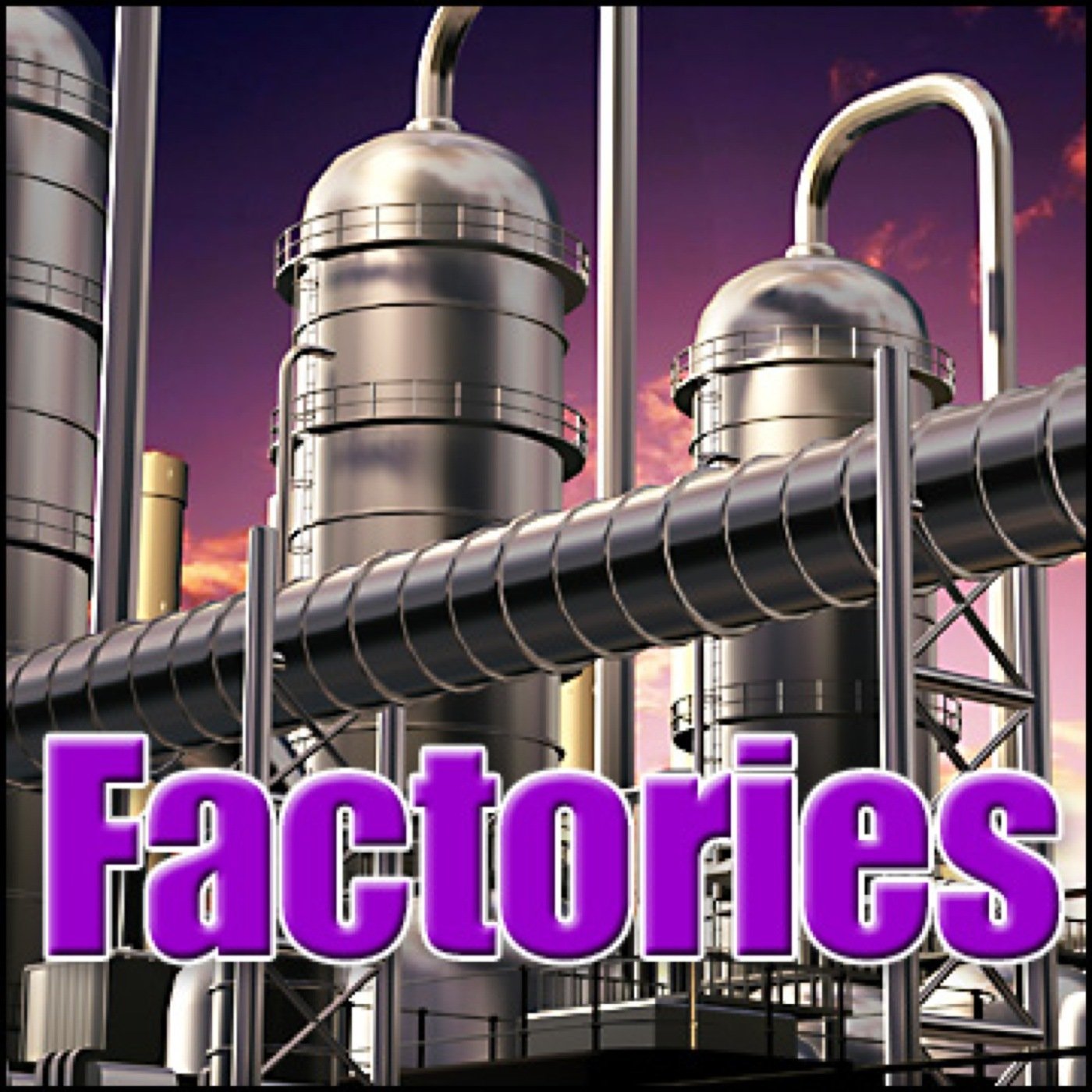 Factory library 2. Exhaust from Factories and industries. Industrial Planers.