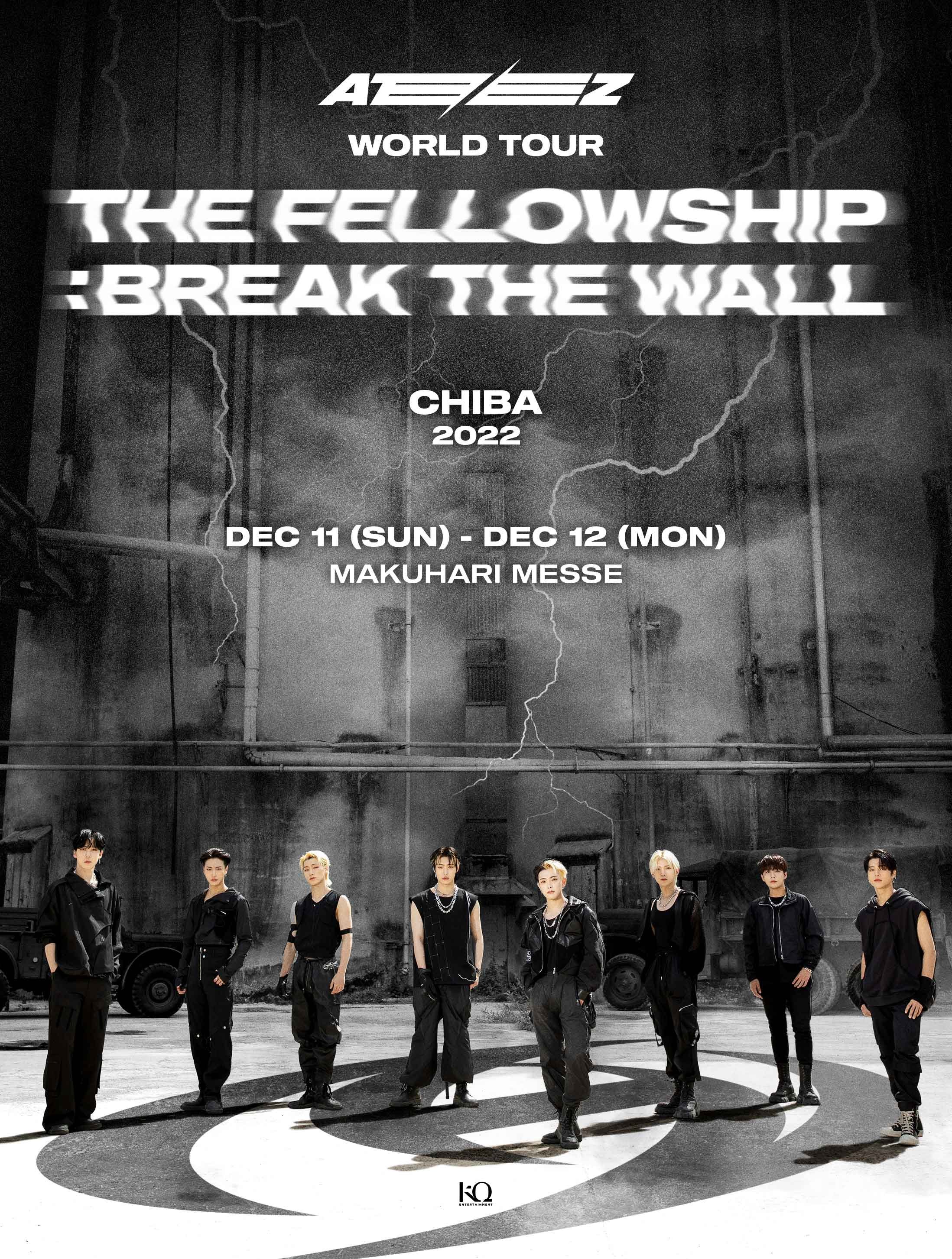 ATEEZ WORLD TOUR [THE FELLOWSHIP : BREAK THE WALL] IN CHIBA