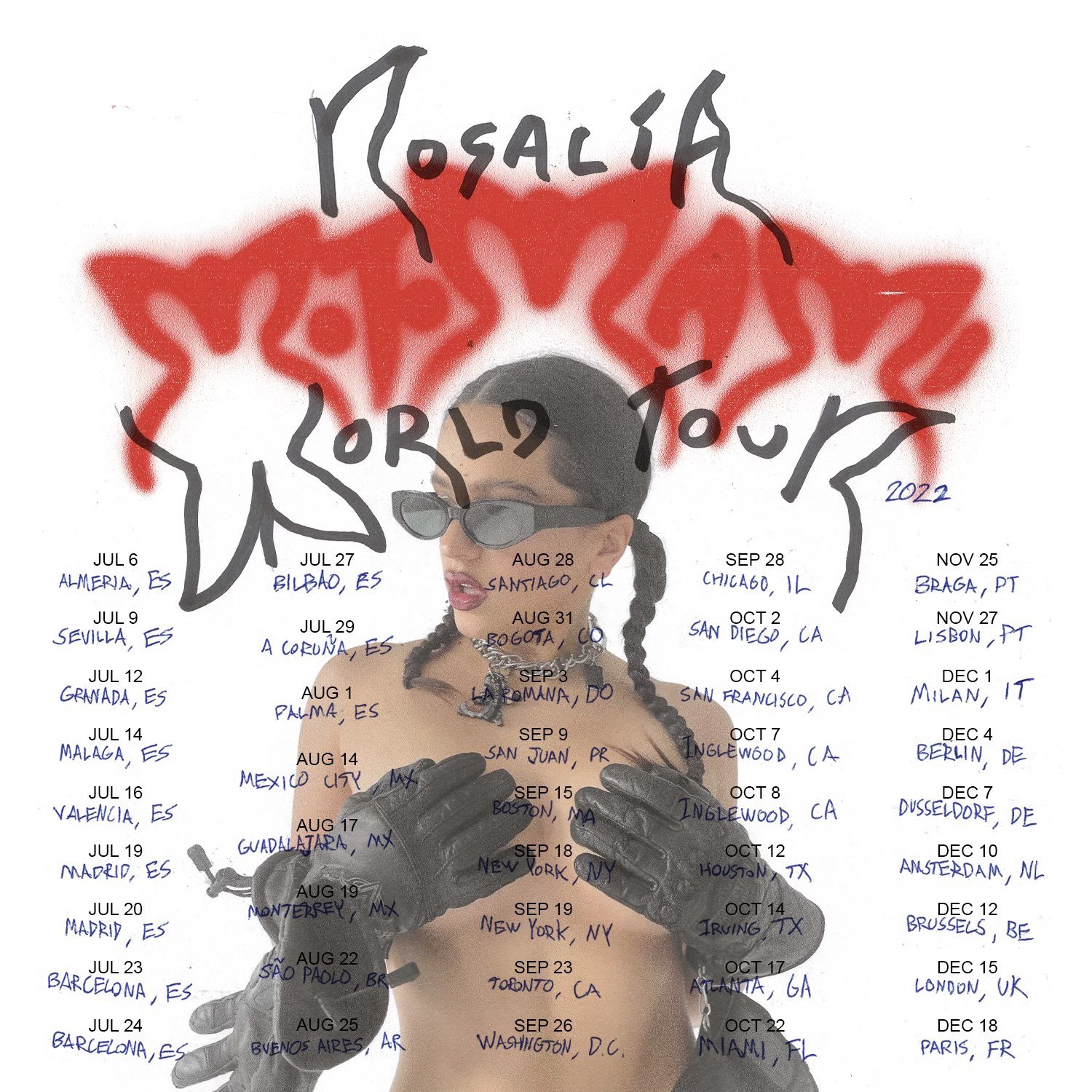 ROSALÍA: MOTOMAMI World Tour в The Pavilion at Toyota Music Factory  (Irving, TX), 14 Окт 2022 | Last.fm