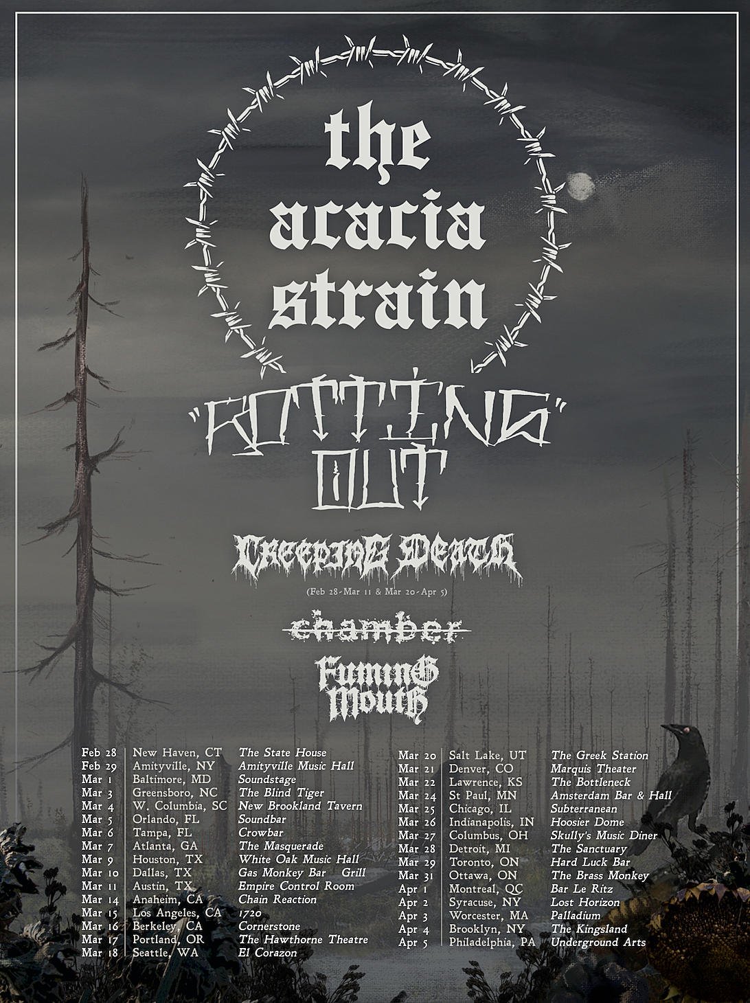 The Acacia Strain Im The Sanctuary Detroit Am 28 Mar