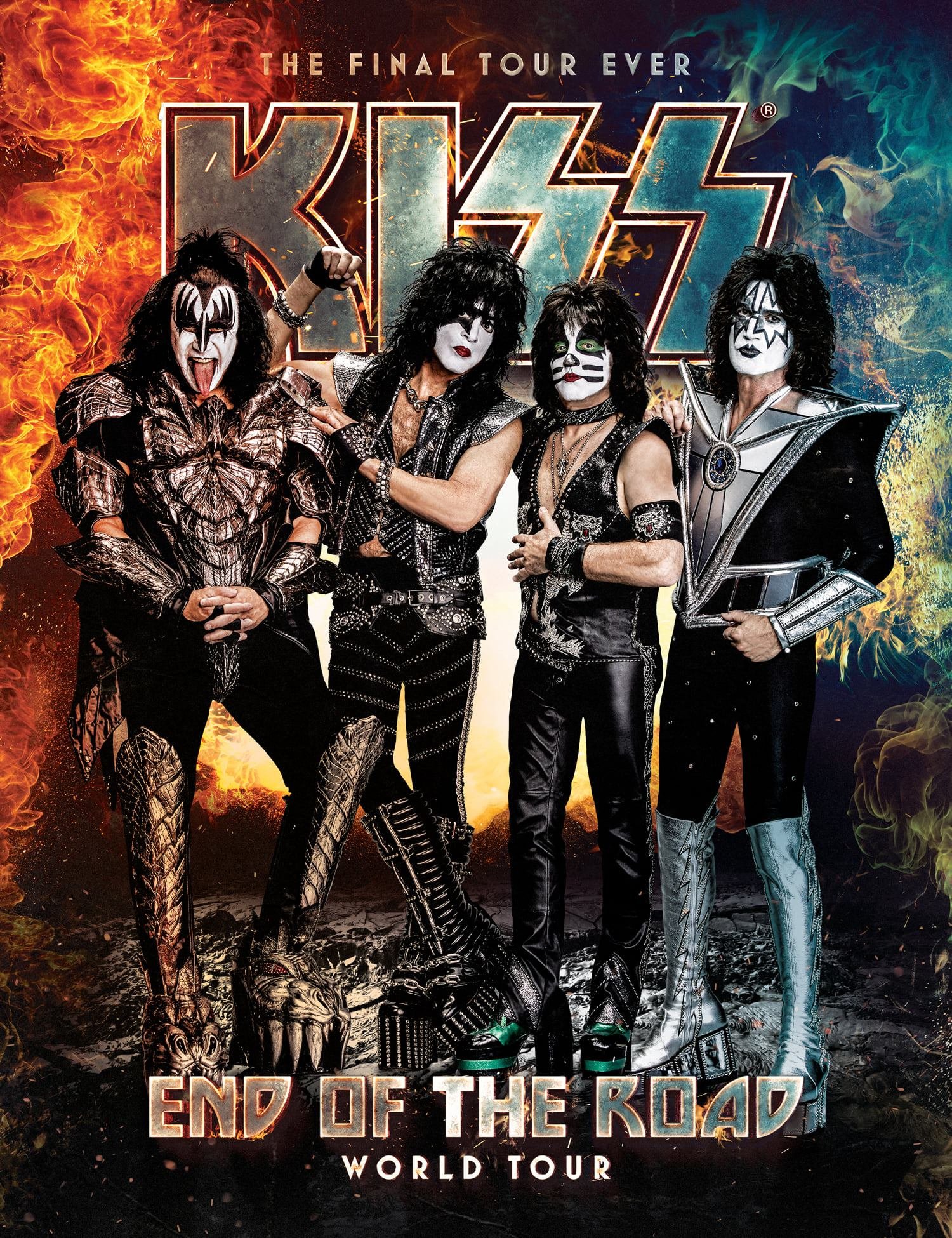 2022年 4月 30日、Allianz Parque (São Paulo)にてKiss: End of the Road World Tour |  Last.fm