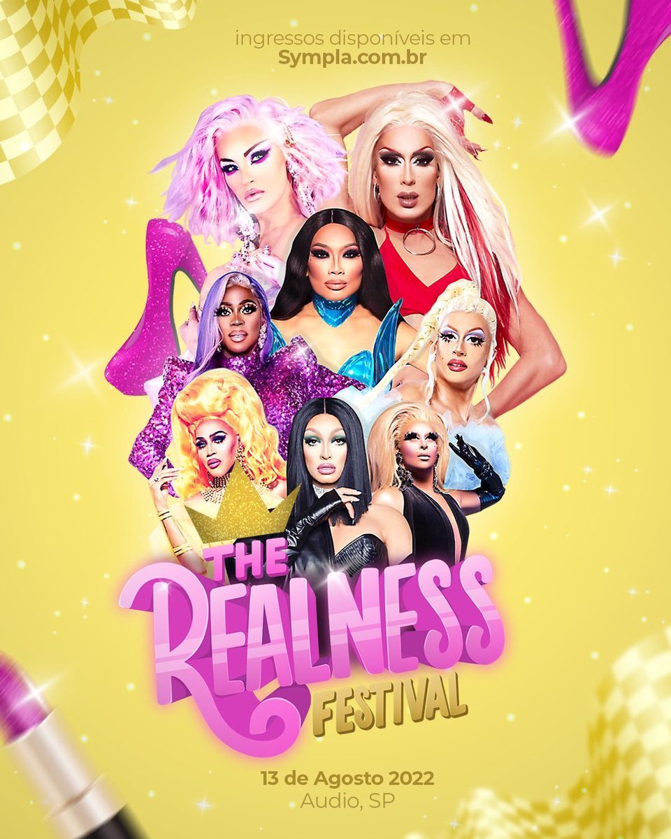 Vencedoras de RuPaul's Drag Race chegam ao Brasil para maior festival Drag  das América Latina