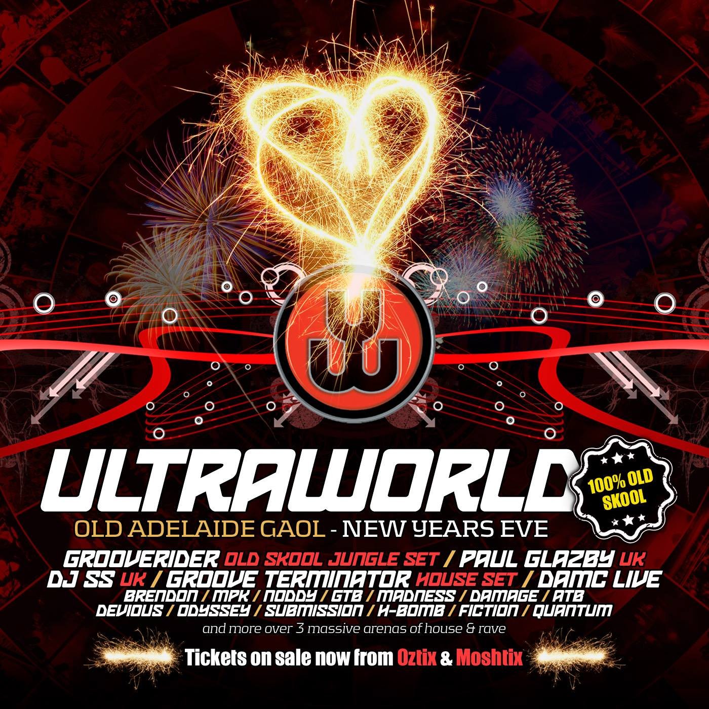 Ultraworld at Old Adelaide Gaol (Adelaide) on 31 Dec 2014 | Last.fm, image size:1400x1400