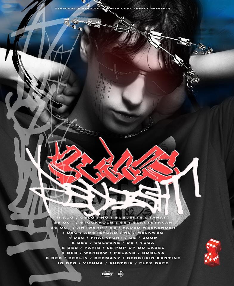 Bladee Red Light Tour at YUCA (cologne) on 5 Dec 2018 | Last.fm