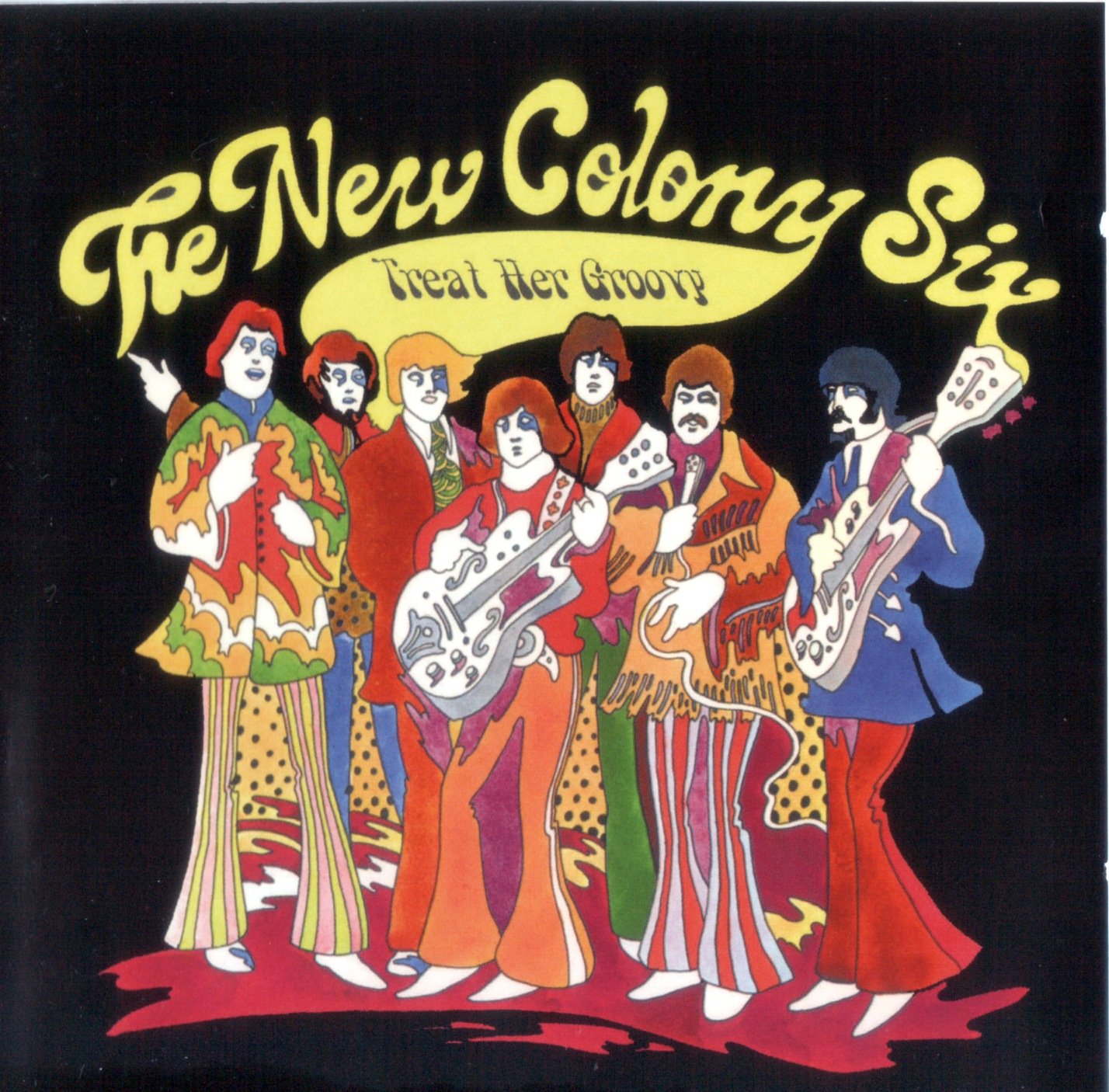 The new six группа. The New Colony Six. New Colony Six Band. 1969 Us New Colony Six attacking a Straw man. Крутые обложки дисков.