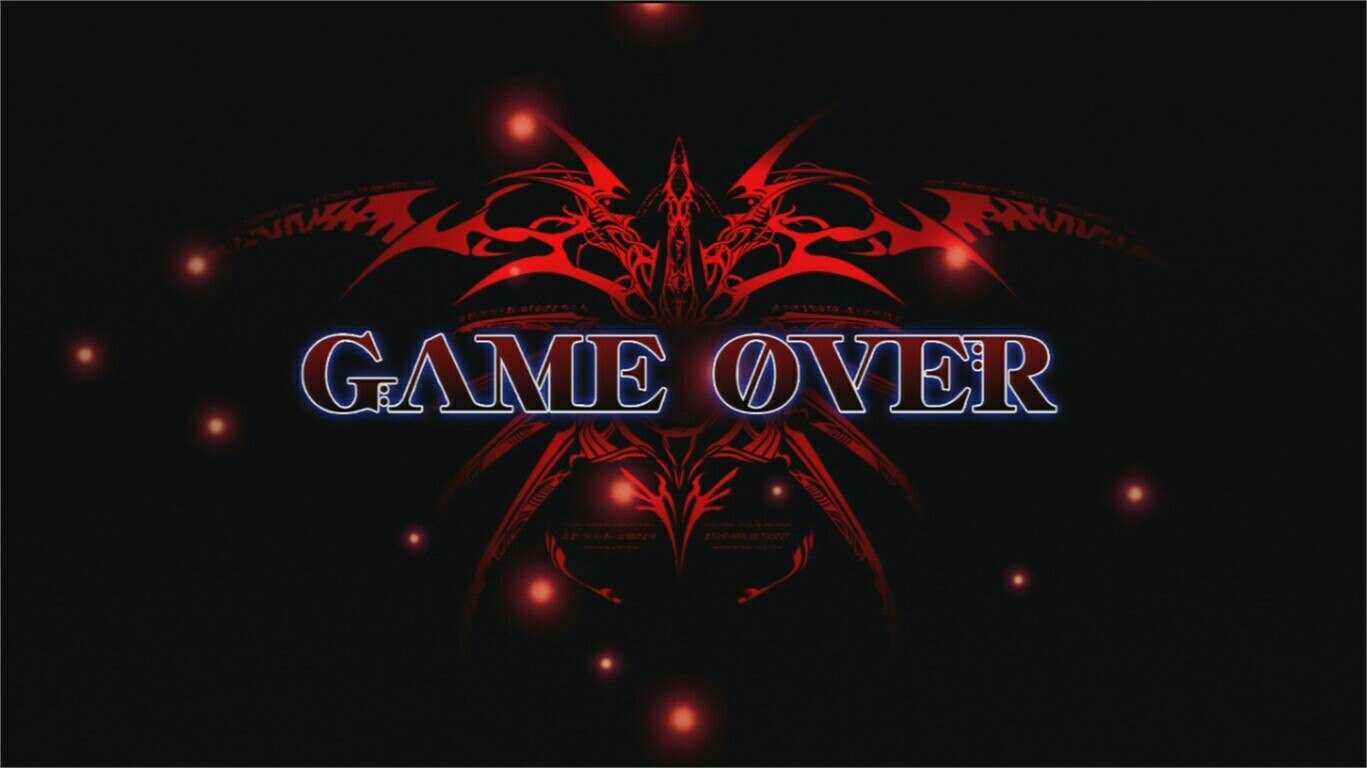 Over tune. Гейм овер. обои на пк game over.