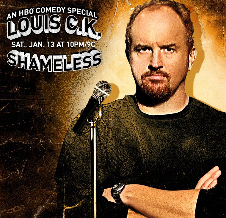 Louis CK Shameless w/ Bonus First HBO Half Hour Special DVD