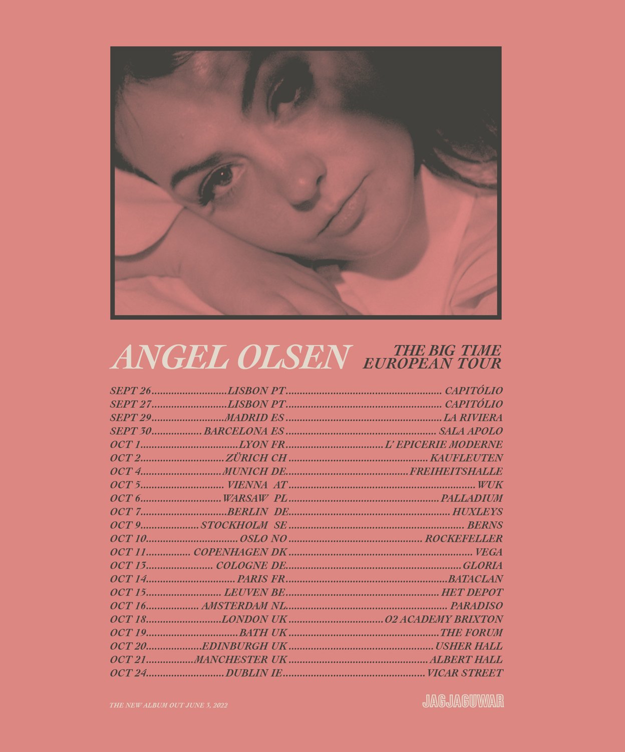 Angel Olsen At Usher Hall Edinburgh On 22 Oct 22 Last Fm
