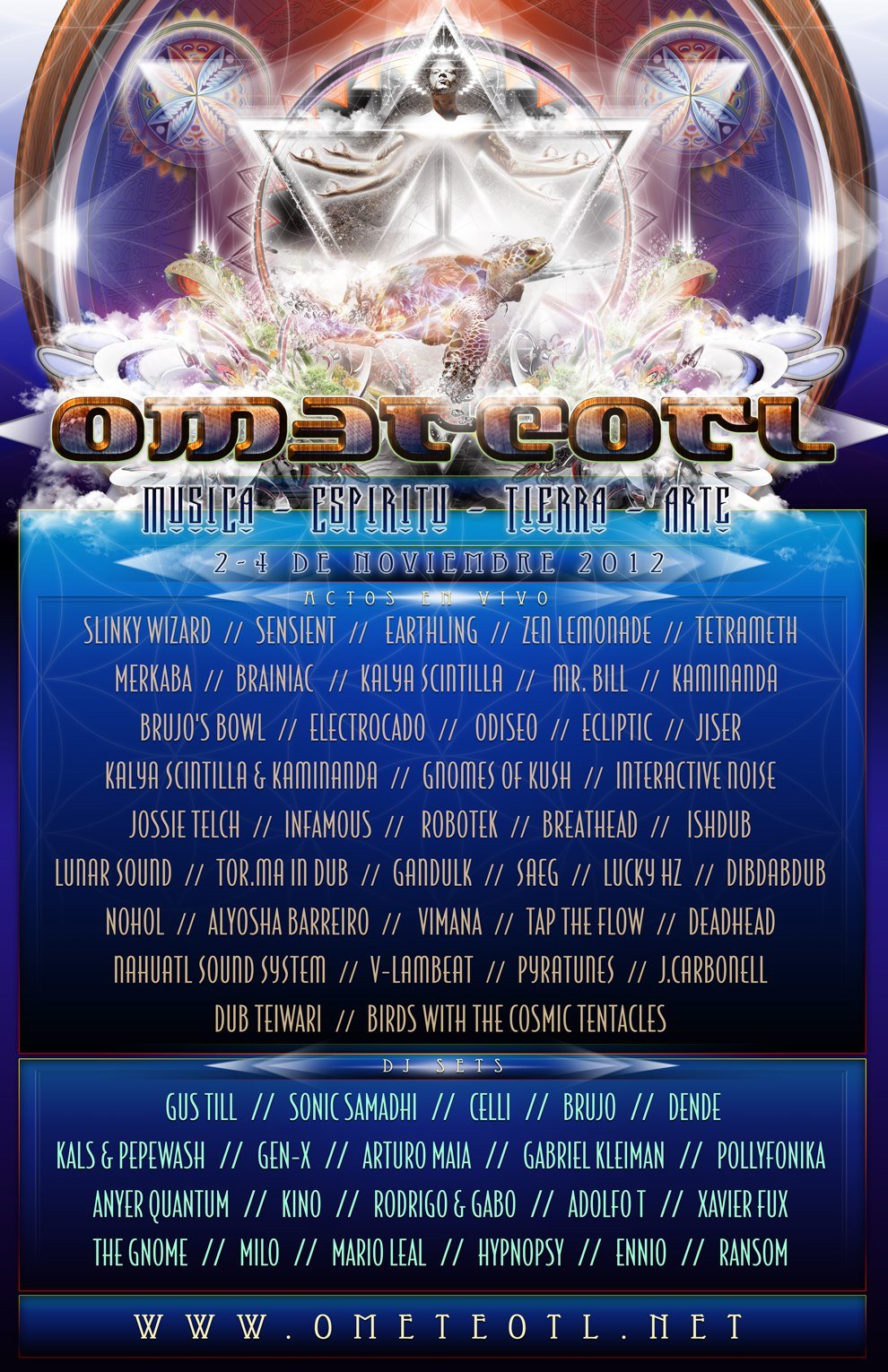 Ometeotl 3 at Open Air () on 2 Nov 2012 