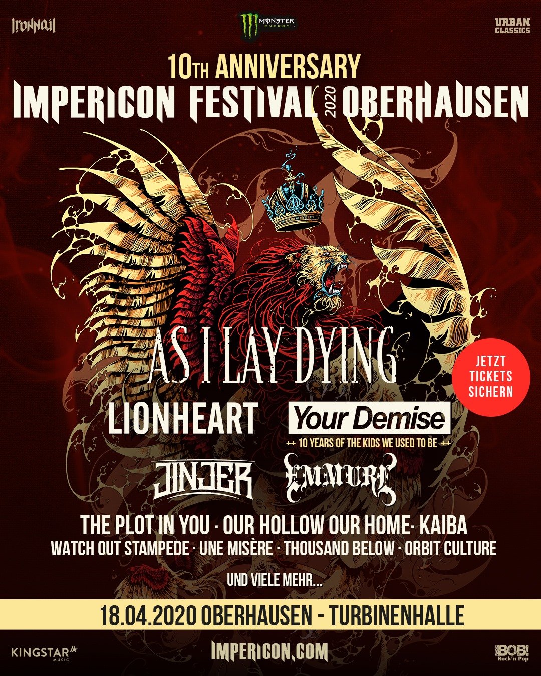 Impericon Festival 2020 at Turbinenhalle (Oberhausen) on 5 Sep 2020