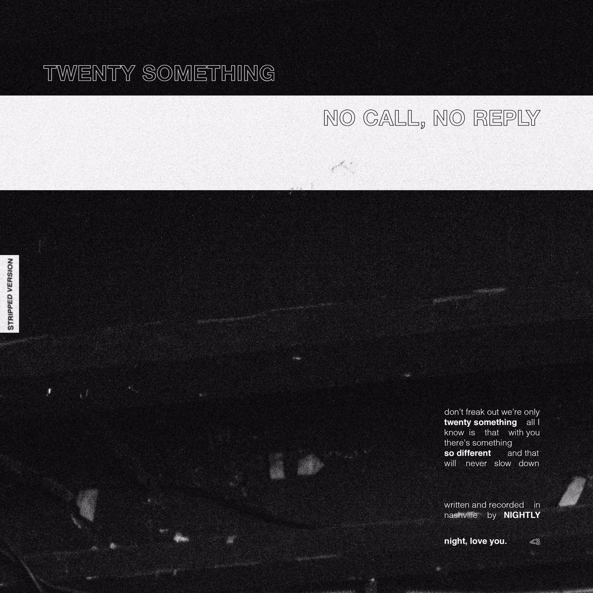 Did they home early last night. Twenty something Nightly перевод песни. Only by the Night. The Summer Kills / last Night we became Swans.