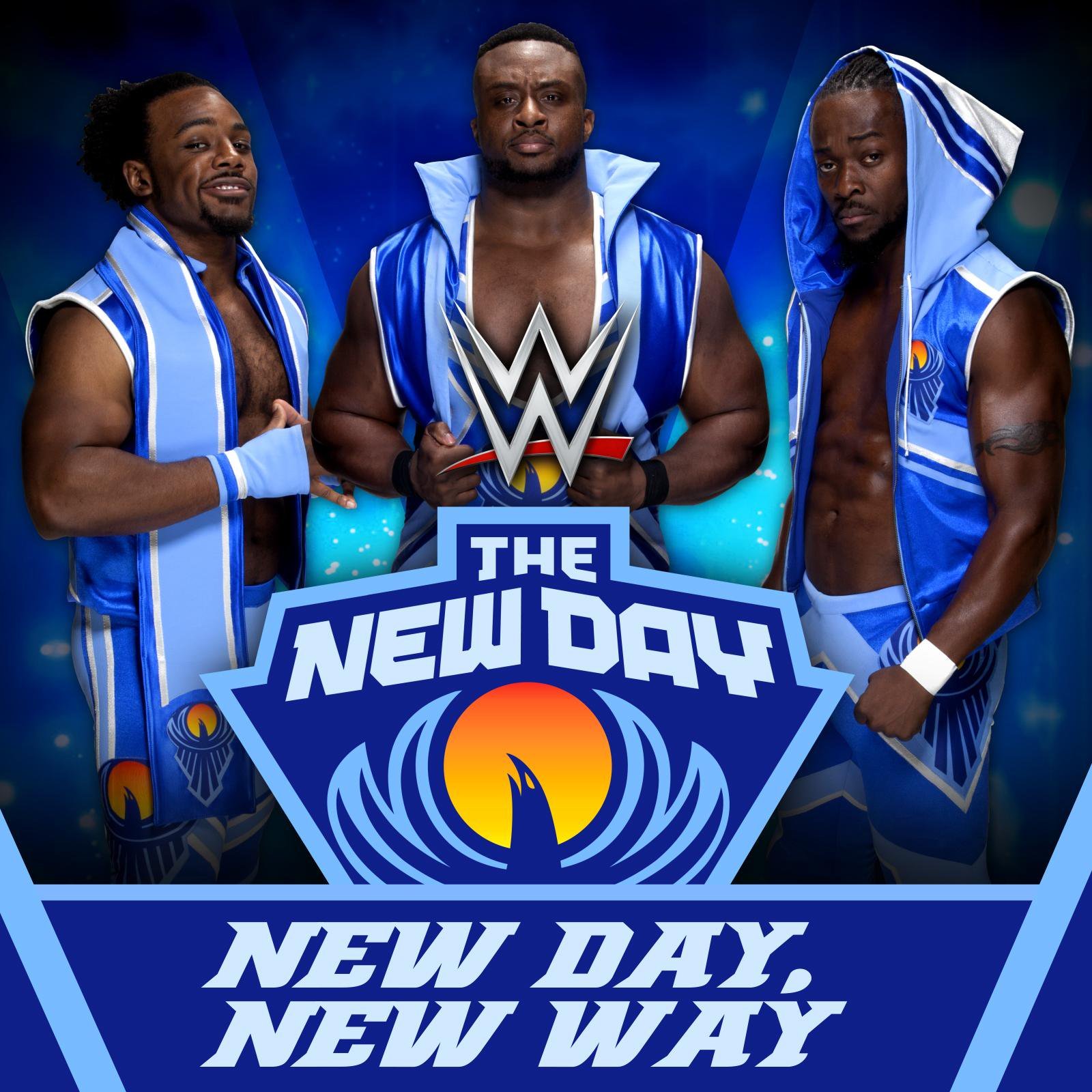 New day new way. New Day WWE. New Day New. New Day картинки. Days of the New Days of the New.
