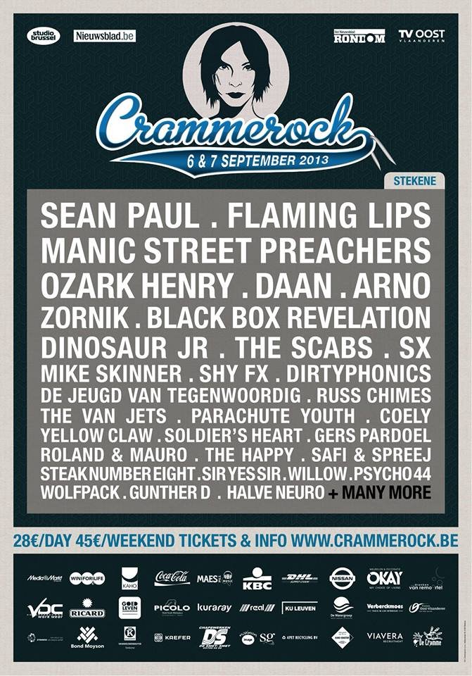 Crammerock 2013 At Groeneputte Stekene On 6 Sep 2013 Last Fm