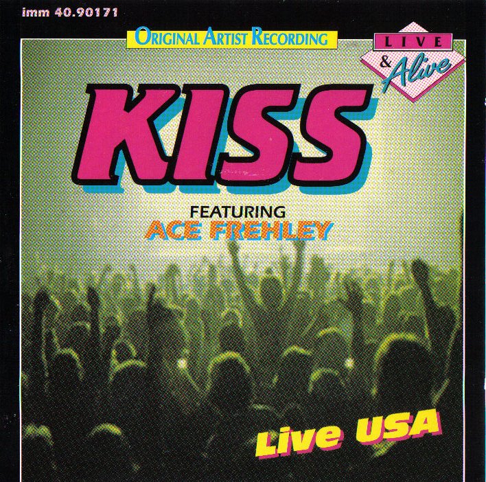 Cold us live. Трек Kiss. Lick it up Kiss альбом. Live in USA.