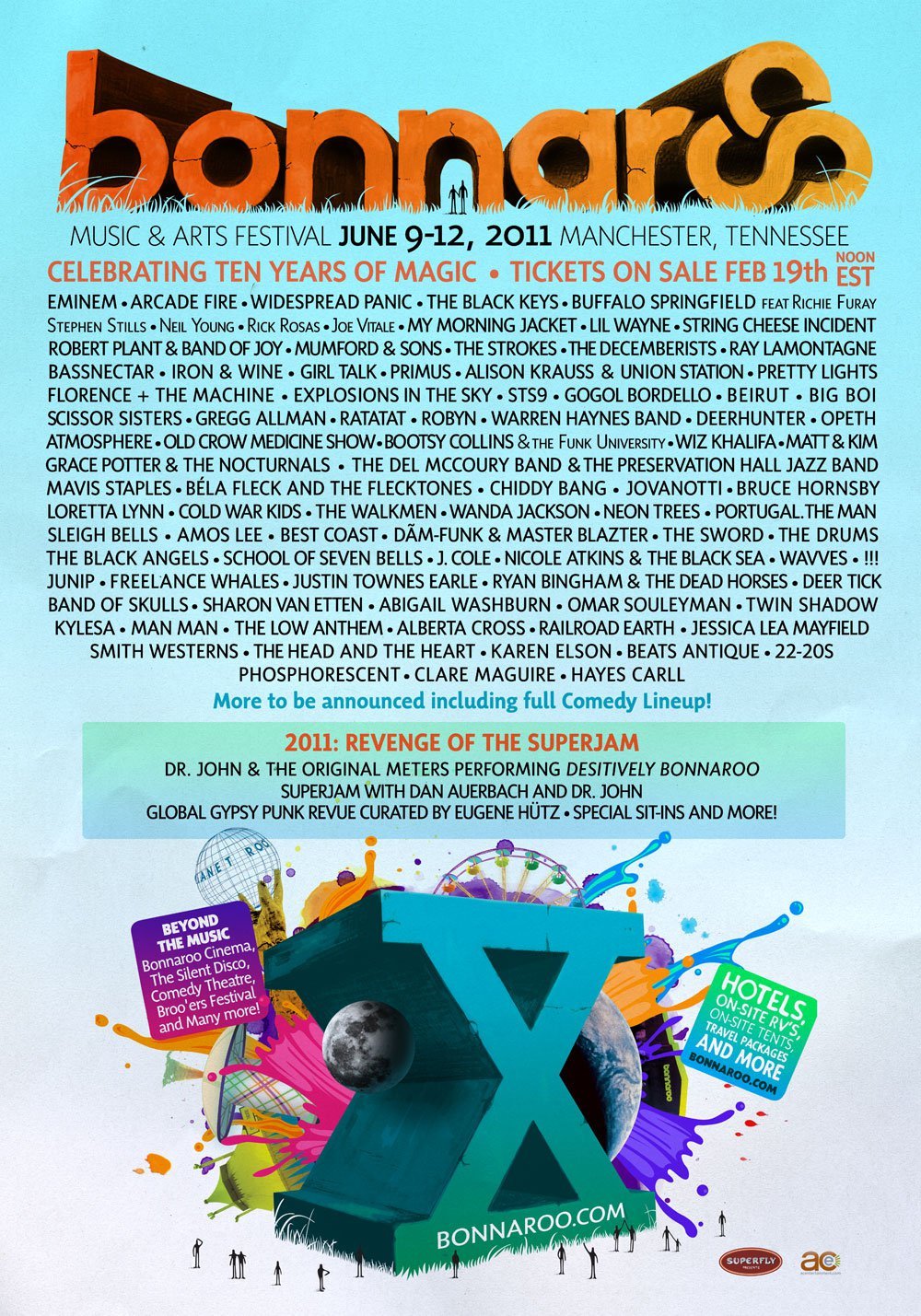 Bonnaroo Music Arts Festival 11 At Great Stage Park Manchester On 9 Jun 11 Last Fm