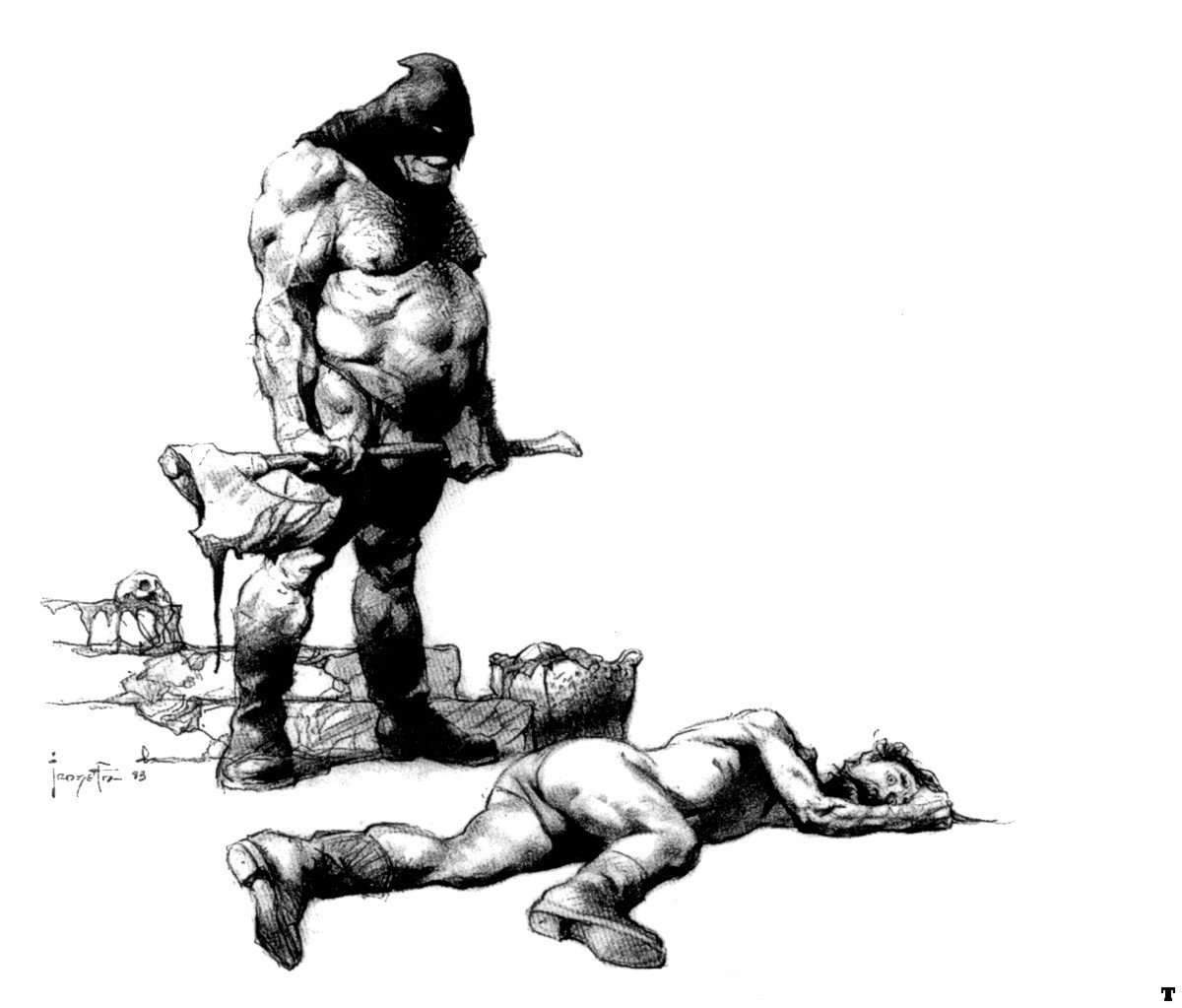 Обезглавливание топором женщин - картинки рисунки