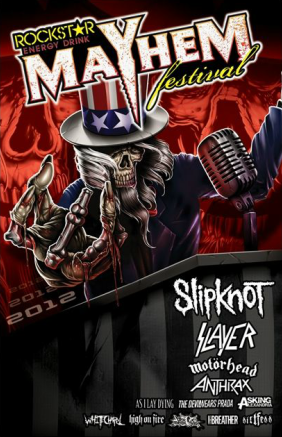 Rockstar Energy Drink Mayhem Festival 2012 at White River