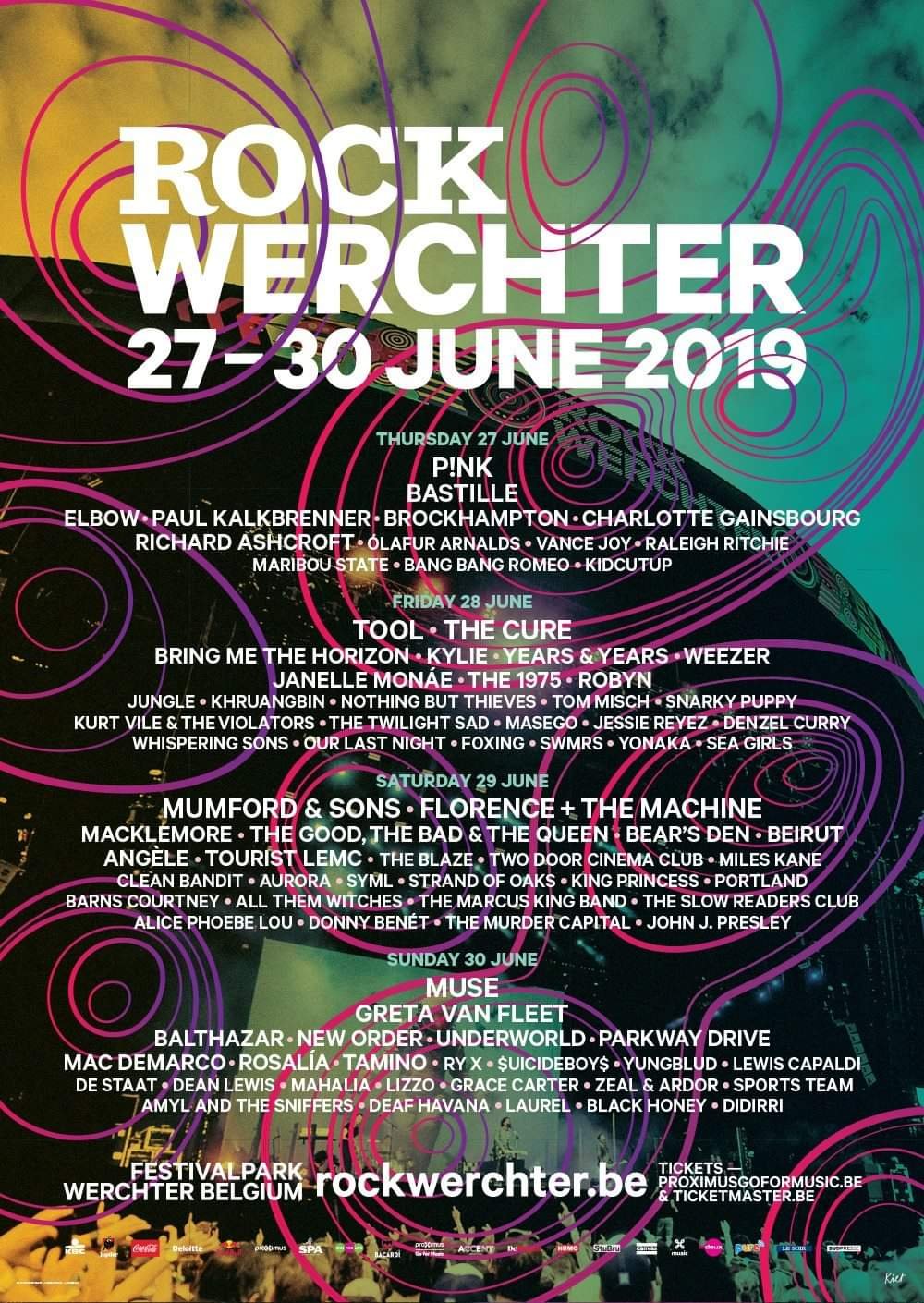 Rock Werchter 2019 Im Festivalpark Werchter Am 27 Jun 2019 Last Fm