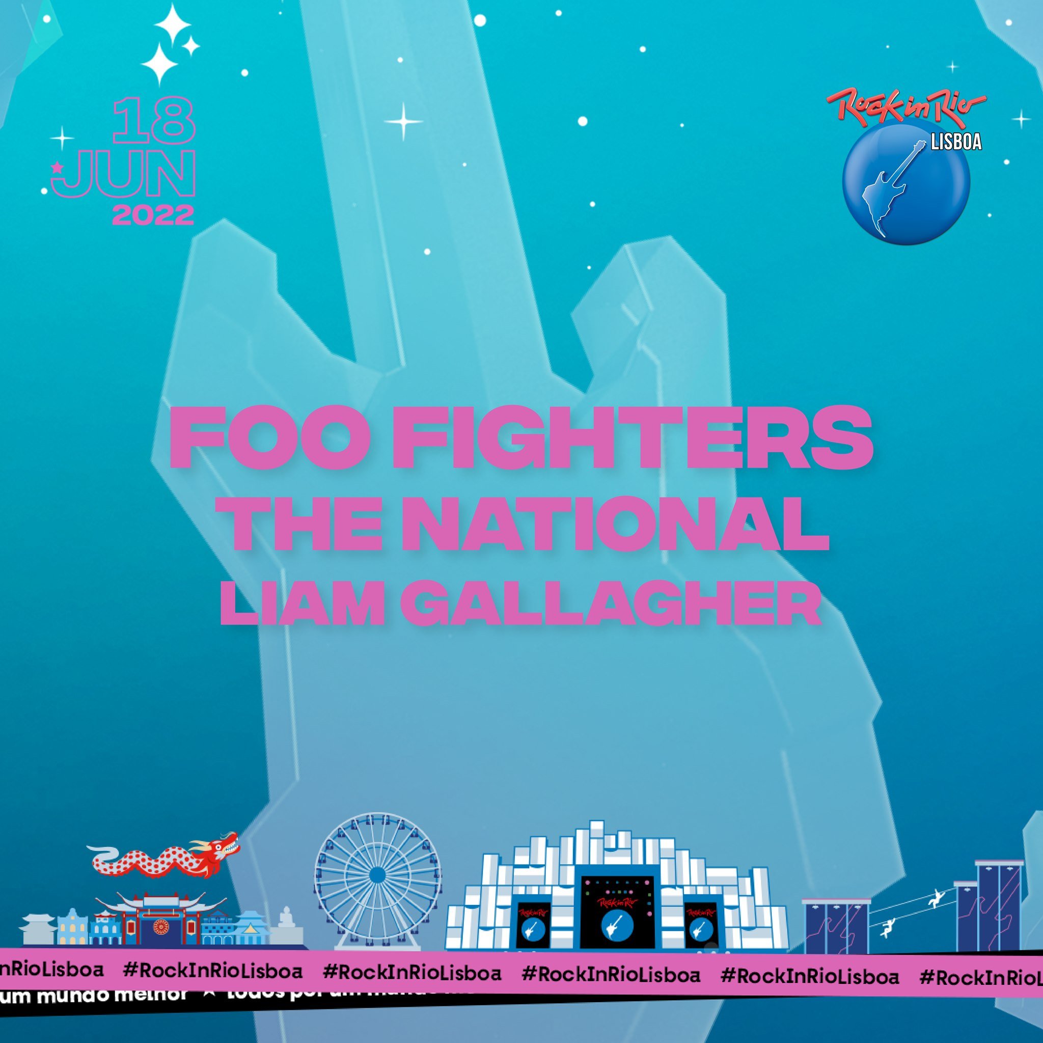 Foo Fighters to headline Rock in Rio Lisboa 2020 • News • DIY Magazine