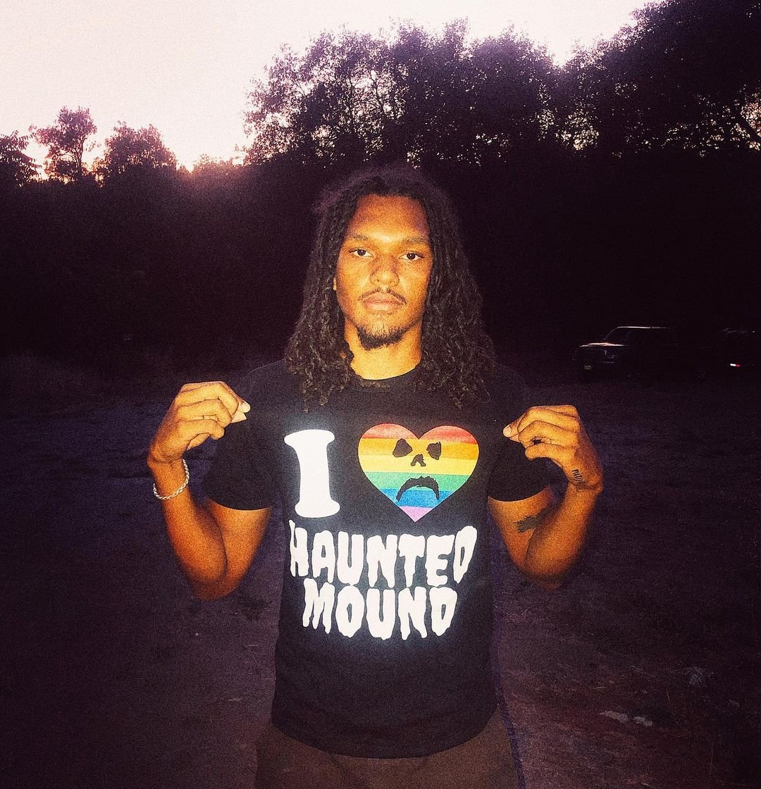 I Love Haunted Mound Футболка Купить