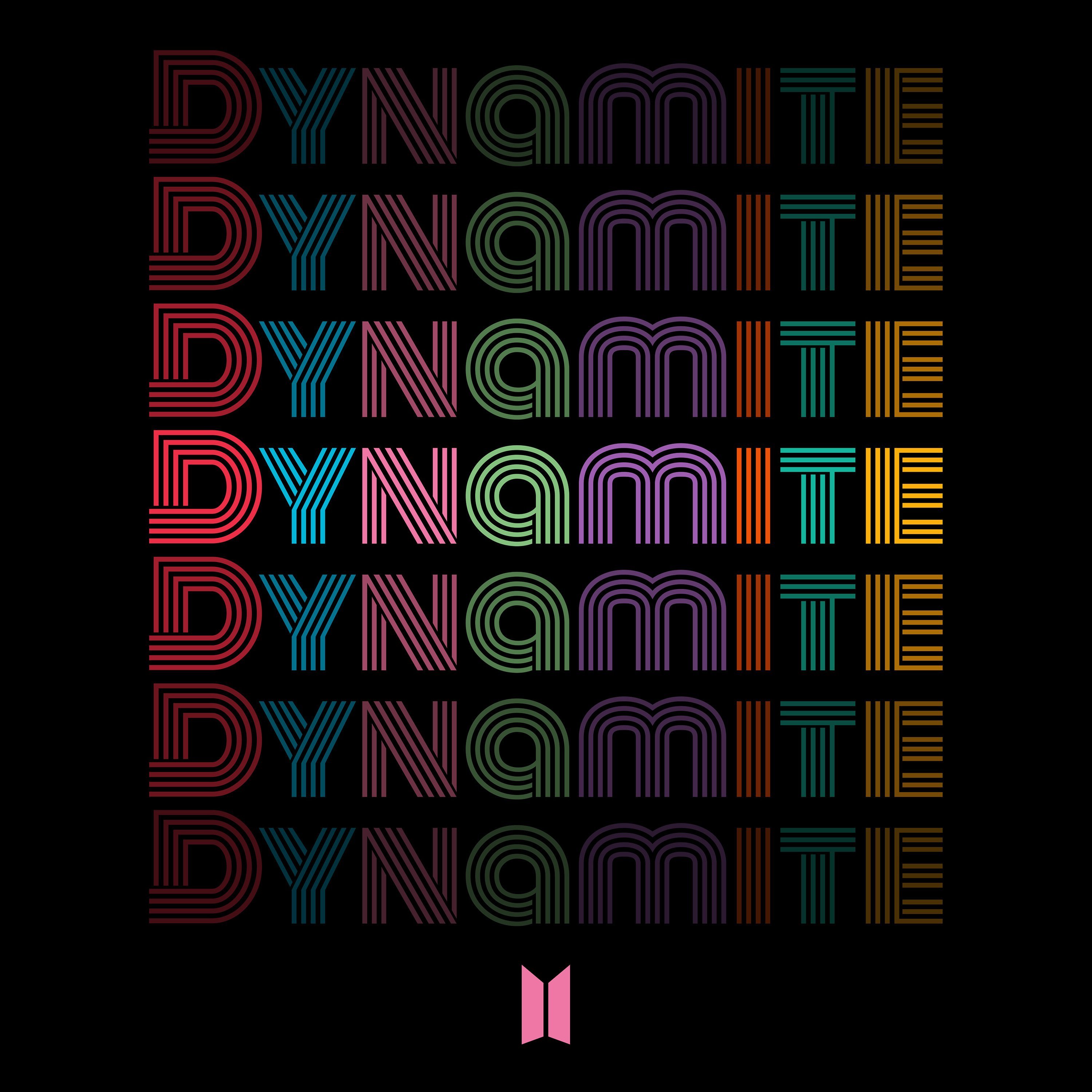 Альбомы песен бтс. БТС Дайнамайт. BTS Dynamite обложка. Надпись Динамит БТС. Надпись Динамит BTS.