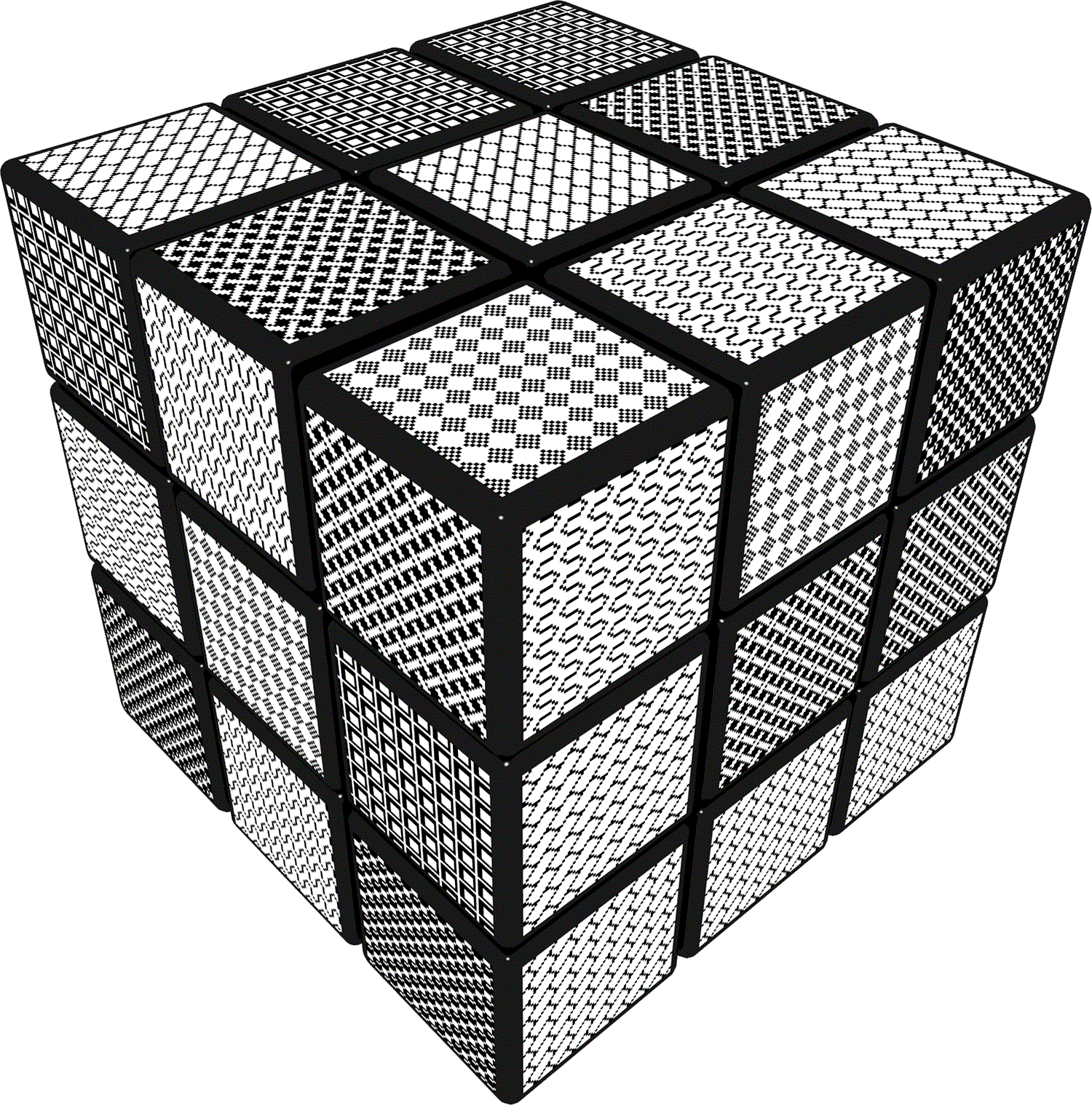 Bit cube. Cube tom.