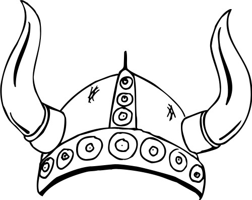 Шаблон шлем богатыря распечатать Viking Helmet Icon, Outline Style Stock Vector Illustration of line, metal: 79