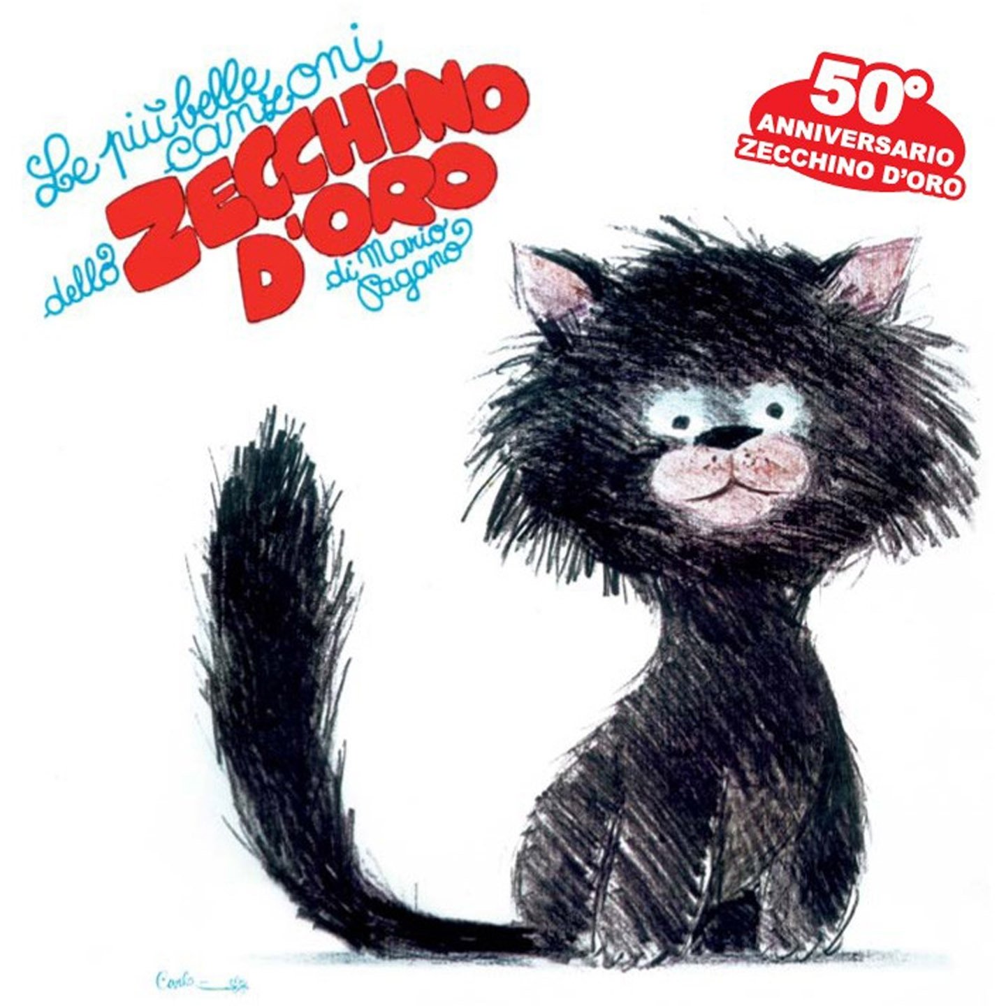 Piccolo Coro dell'Antoniano - Volevo un gatto nero (cartoon) - 11° Zecchino  d'Oro 