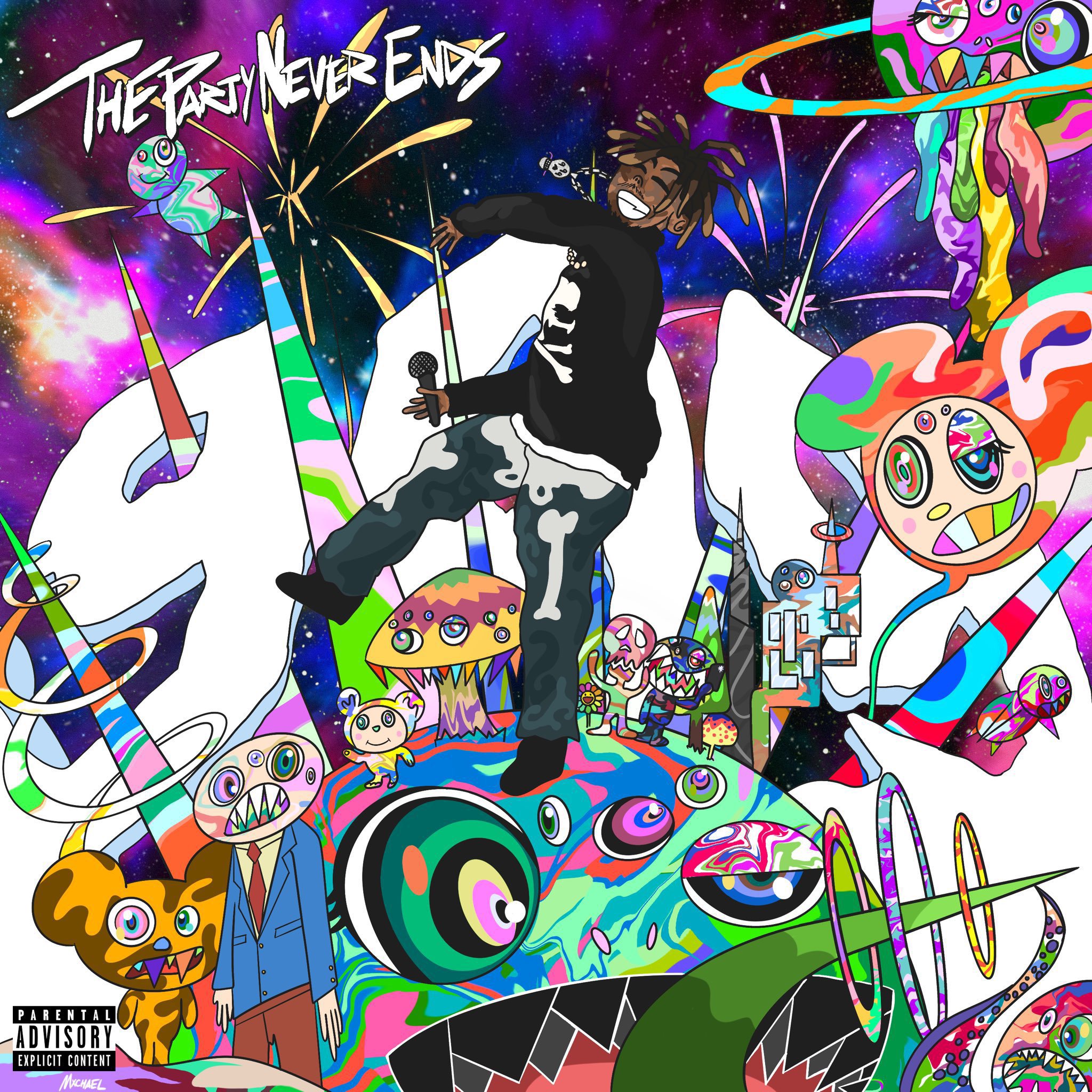 Last Party Never End Juice WRLD | The Party Never Ends Standard Vinyl | Vinyl