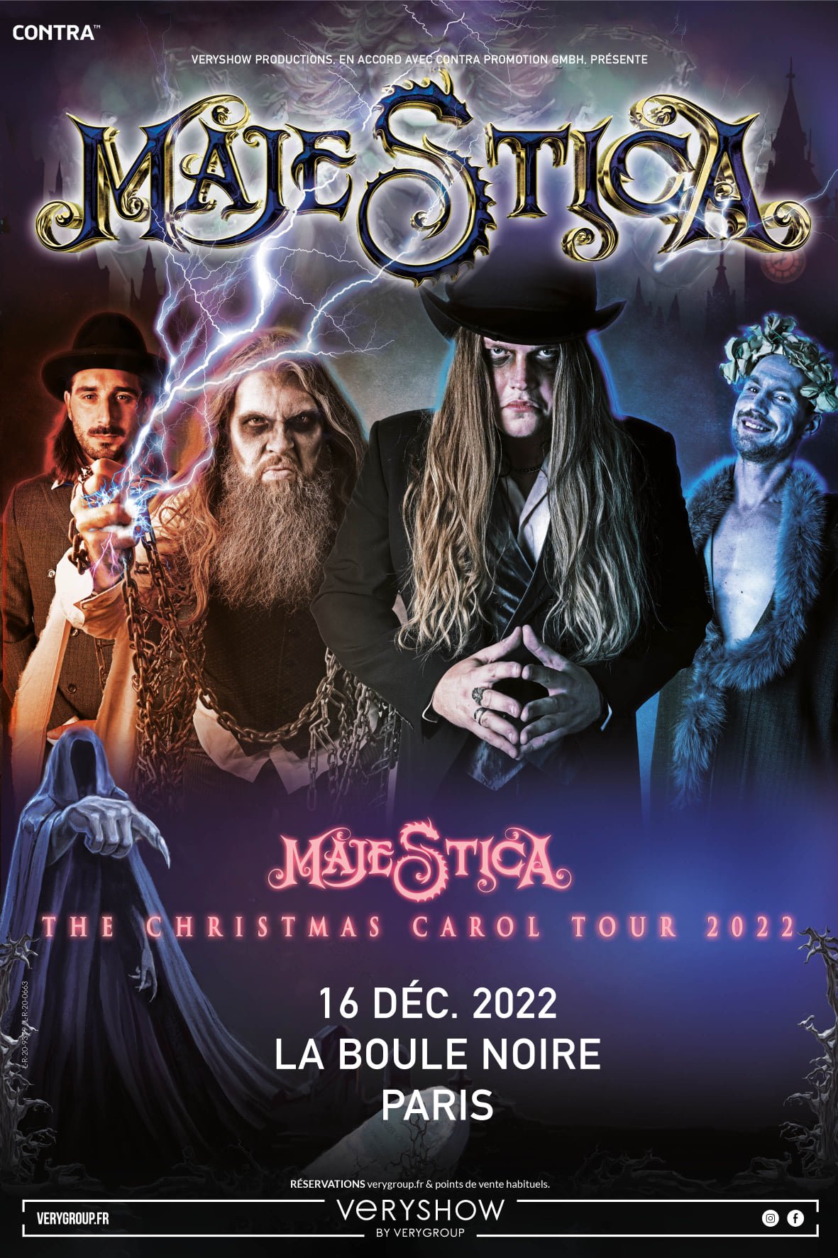 Boule Christmas Party 2022 The Christmas Carol Tour 2022 At La Boule Noire (Paris) On 16 Dec 2022 |  Last.fm