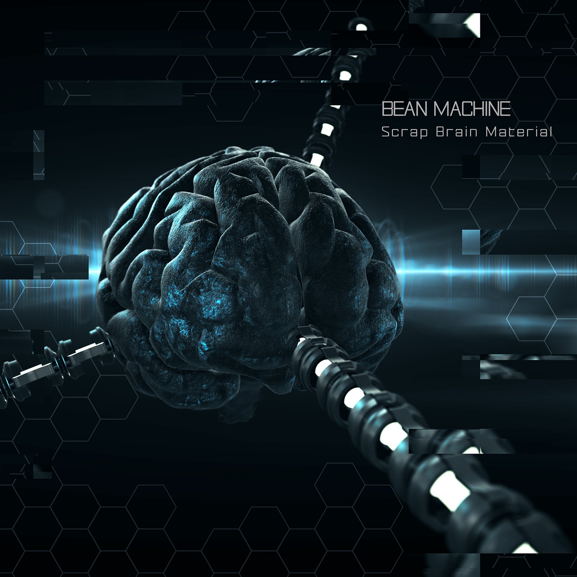 Machine last. Scrap Brain. Abstrakt reflections. Bean Machine. Album Black Brain Experimental.