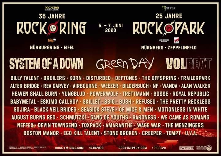 22年 6月 3日 Nurburgring Nurburg にてrock Am Ring 22 Last Fm