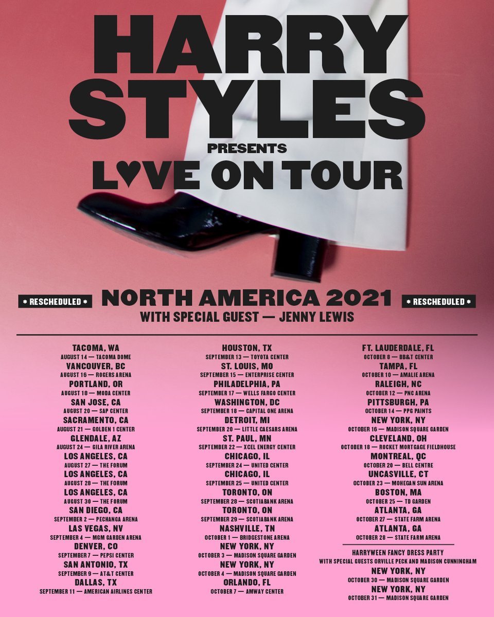 Harry Styles presents: Love on Tour at Rogers Arena (Vancouver) on 16 Aug  2021 | Last.fm