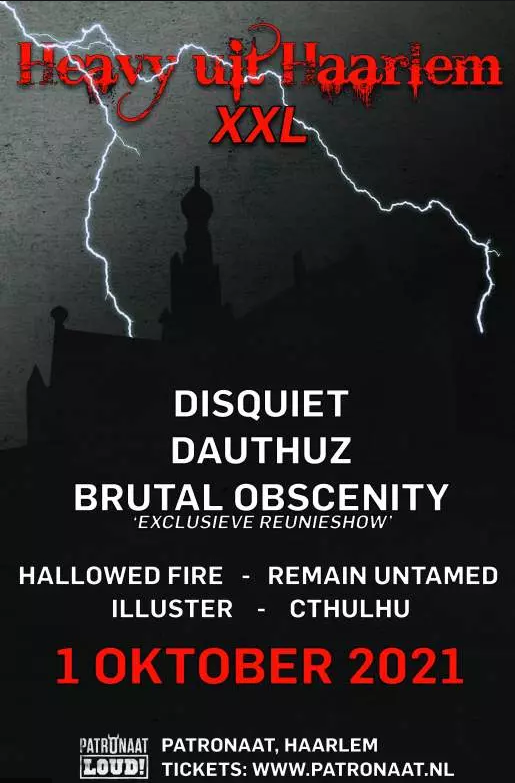 optillen Tienerjaren Passend Heavy uit Haarlem XXL at Patronaat (Haarlem) on 1 Oct 2021 | Last.fm