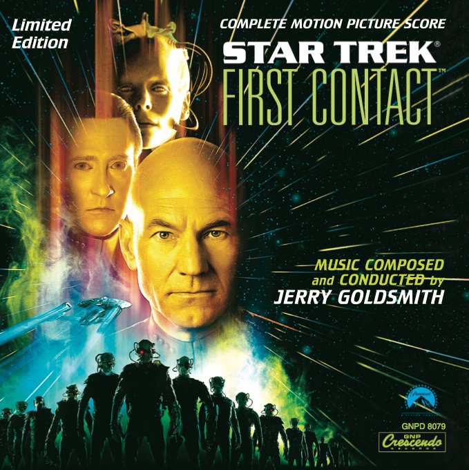 Complete score. Звёздный путь первый контакт. Star Trek first contact. Star Trek VIII: first contact Cover. Звёздный путь саундтрек.