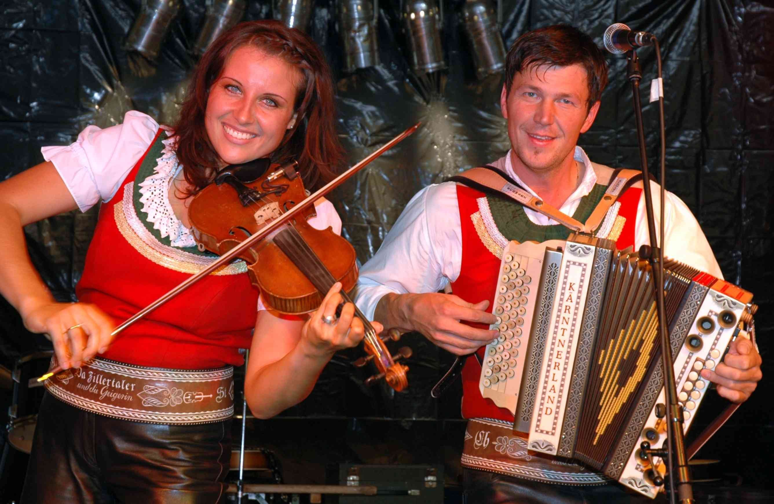 Da Zillertaler Und Die Geigerin Live