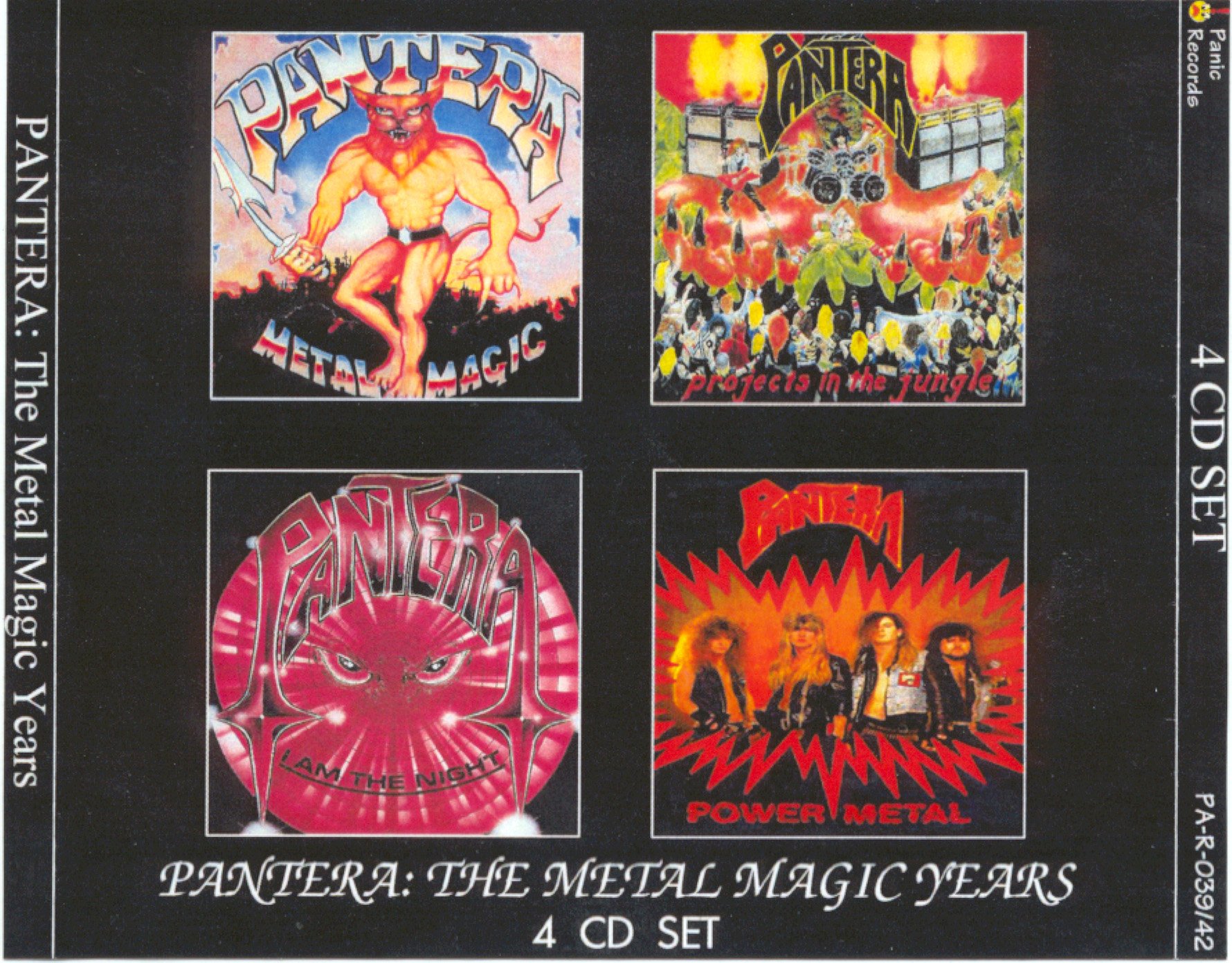PANTERA / METAL MAGIC / projects in the jungle / I AM THE NIGHT 