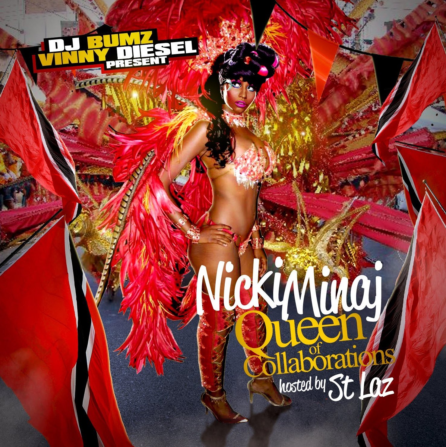 Resultado de imagen para Nicki Minaj Queen Of Collaborations (Hosted By St Laz).