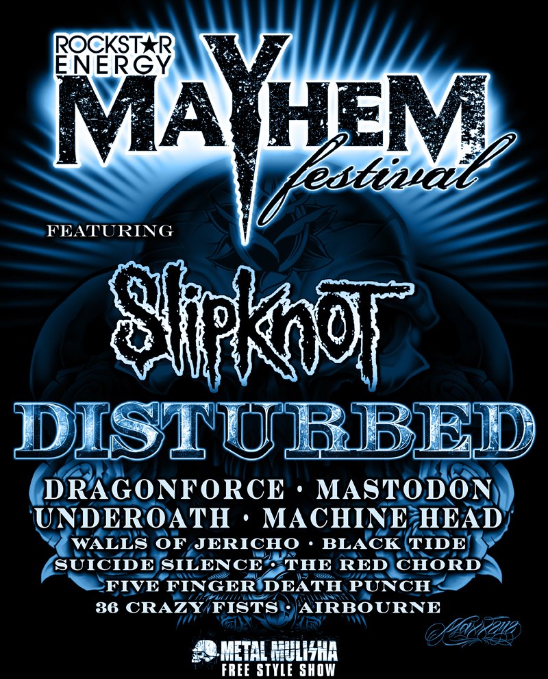 KBPI's Birthday Bash: Rockstar Energy Mayhem Festival at Fiddler's Green Amphitheater (Englewood, CO) on 20 Jul 2008