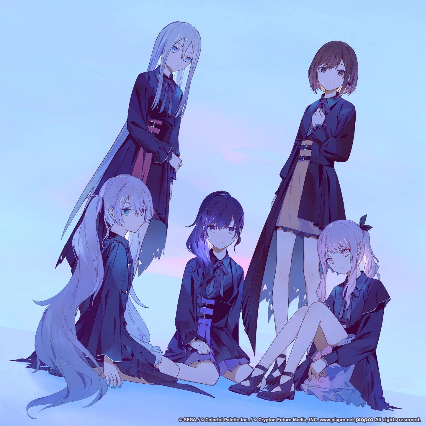 ぱしゃこれ 暁山瑞希 東雲絵名 宵崎奏 MEIKO ロウワーコンプ hauLL on